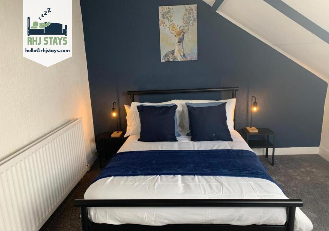 Windsor 4 - Spacious Beautiful 4 Bdrm Maisonette Nr Ncle Free Wifi Free Parking Gateshead Bagian luar foto