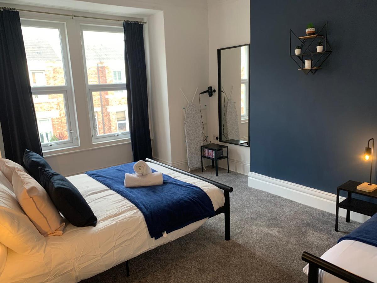 Windsor 4 - Spacious Beautiful 4 Bdrm Maisonette Nr Ncle Free Wifi Free Parking Gateshead Bagian luar foto